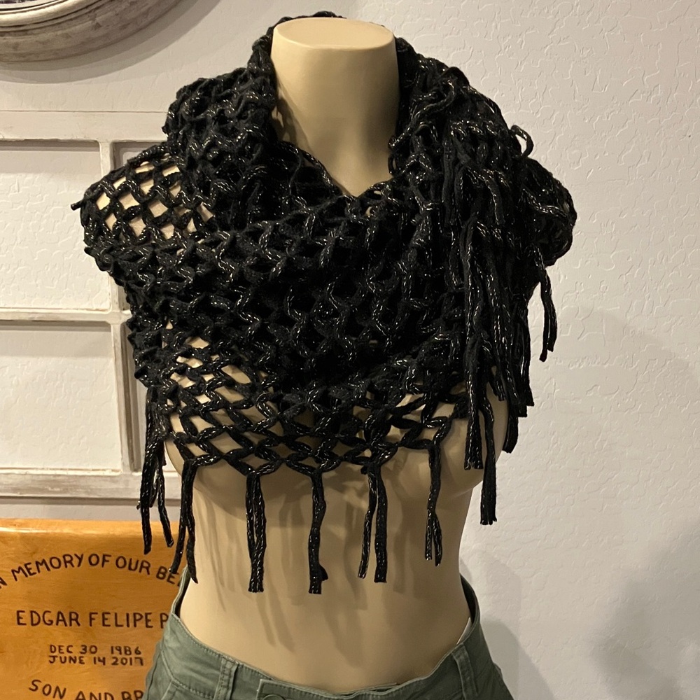 Hot in Hollywood Black Fringe Accessory